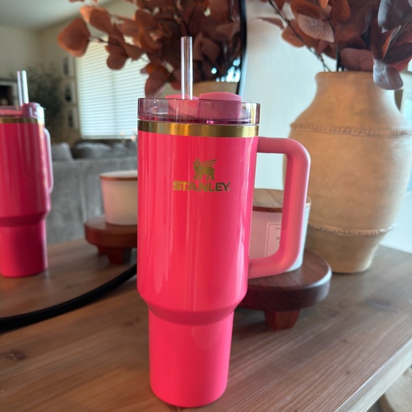limited edition Stanley The Quencher H2.0 FlowState Tumbler in the "Pink Parade - Picture 2 of 5